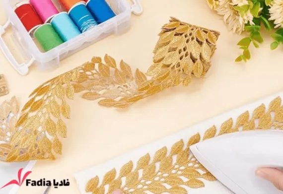 یراق دوزی چیست؟ | فروش انواع یراق تزئینی لباس و خرج کار در خرازی فادیا